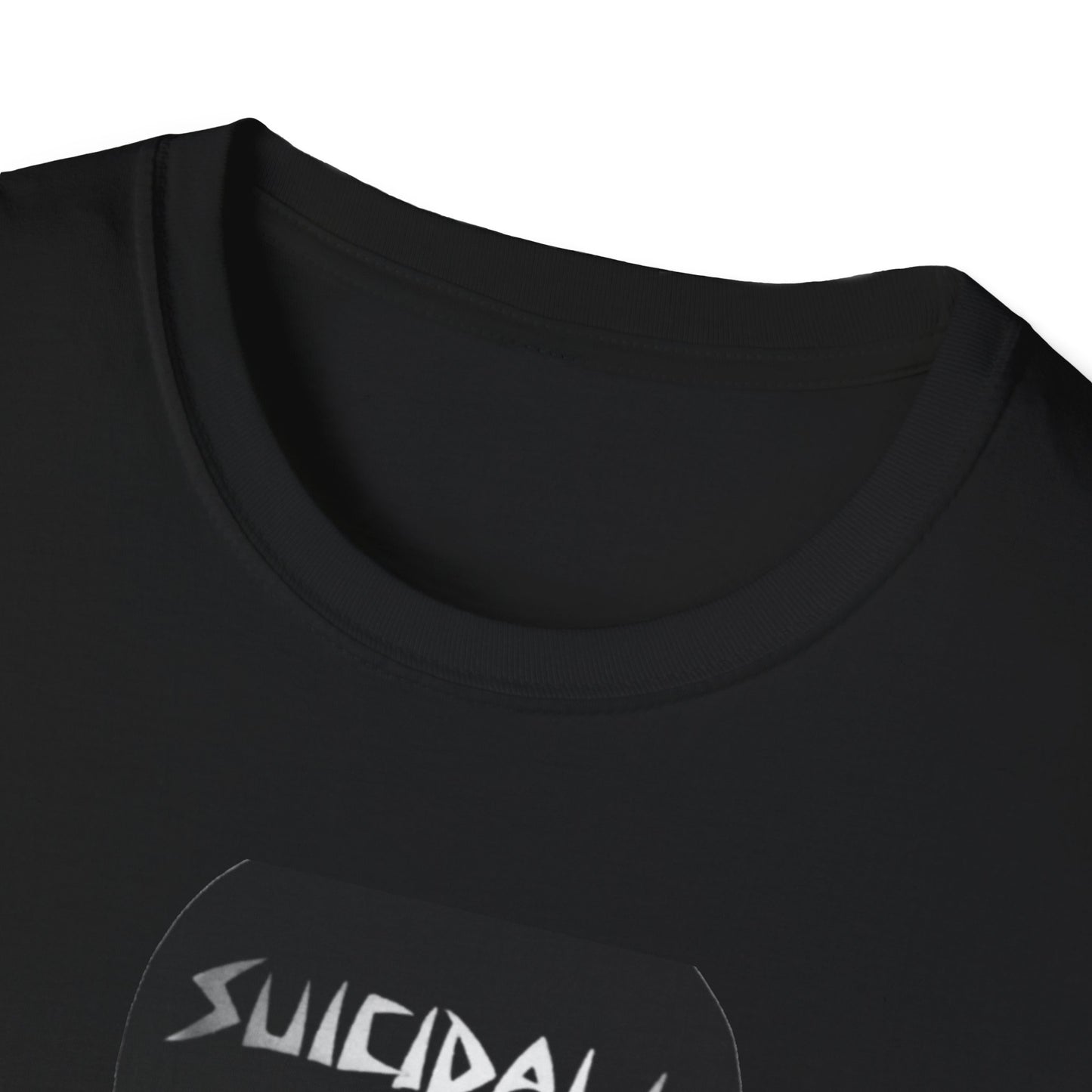 Gnarr Gnarr Graphic T-Shirt — Punk Photo Tee ("SUICIDALI" Cap) Suicidal Tendencies & Salvador Dali mashup