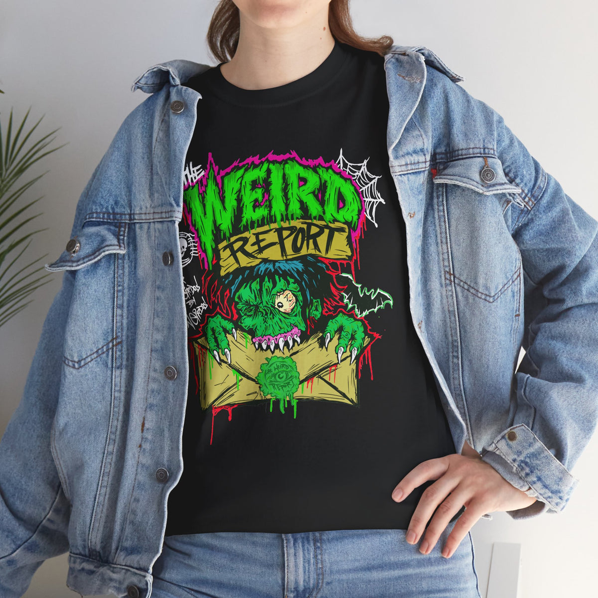Weird Return Monster T-Shirt — Retro Horror Mailroom Graphic Tee