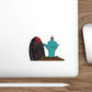Flip 'em the Bone Die-Cut Stickers
