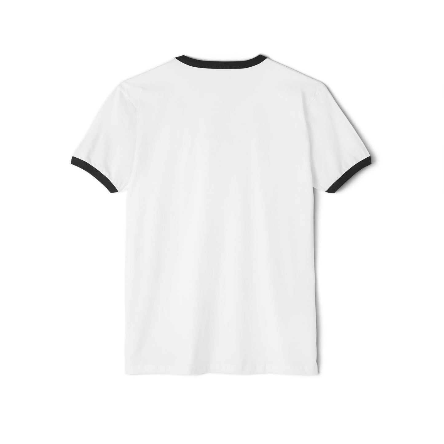 Ringer T-Shirt — "Gnarr Gnarr TV: Watch Now!!" Skull Retro Graphic