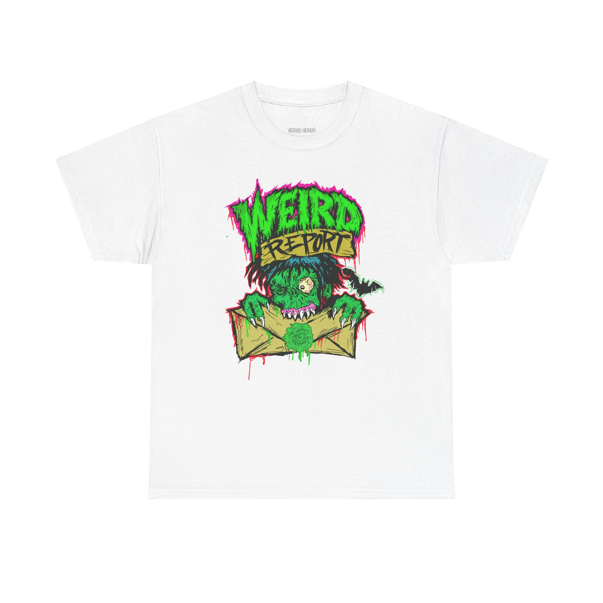 Weird Return Monster T-Shirt — Retro Horror Mailroom Graphic Tee