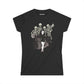 Matanme Porque Me Muero Fun Halloween Women's Softstyle Tee, Skeleton Band Shirt, Music Lover Gift, Spooky Season Tee, Unique Graphic T-Shirt