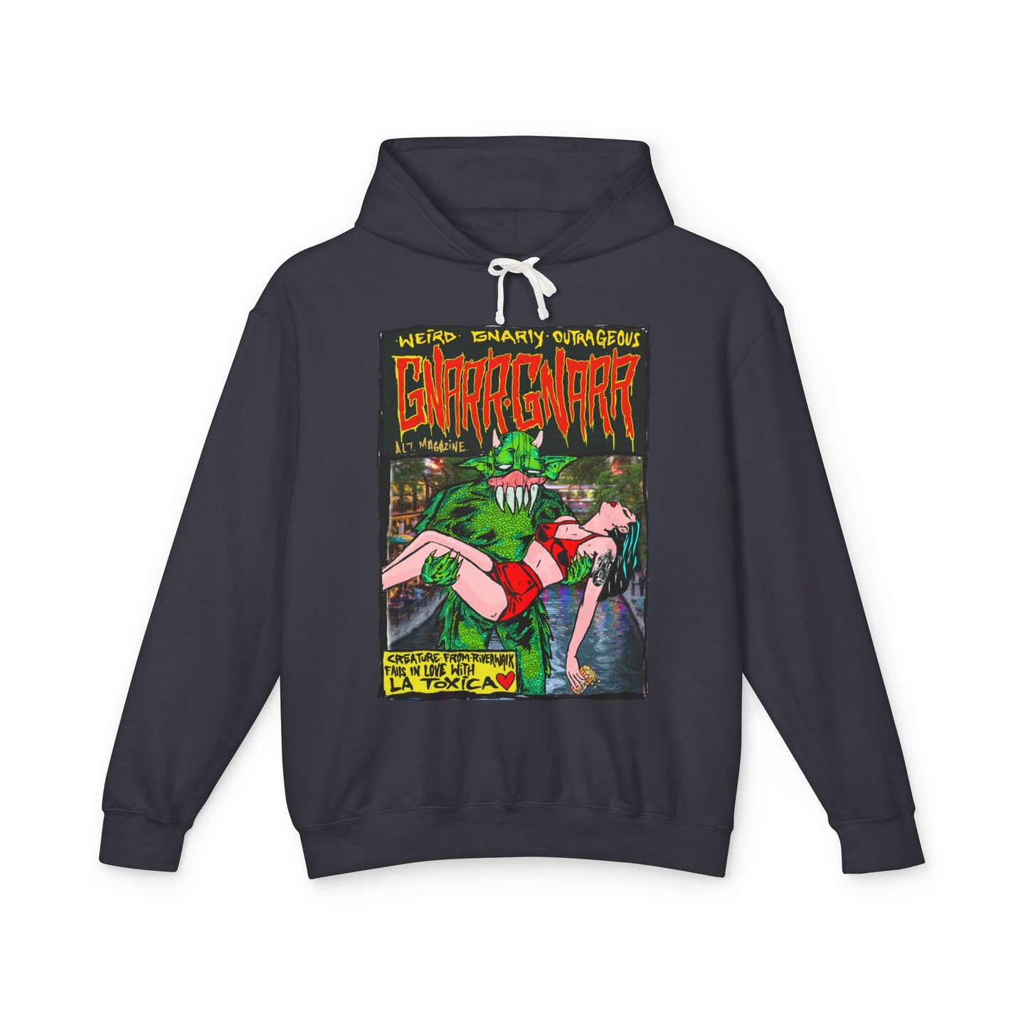La Toxica Unisex Lightweight Hooded Sweatshirt