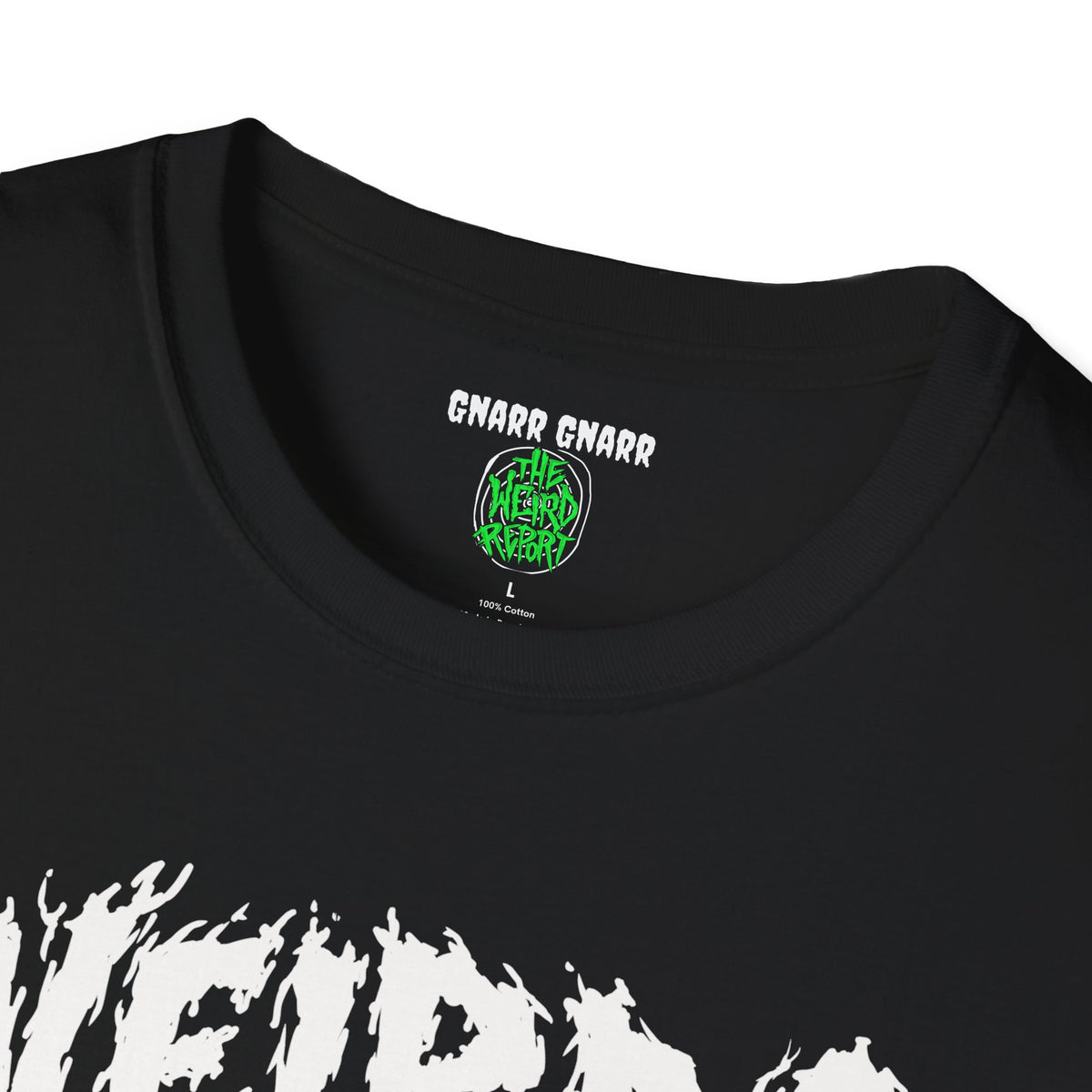 Weirdo Ghost T-Shirt — Horror Graphic Tee for Alternative Style & Halloween