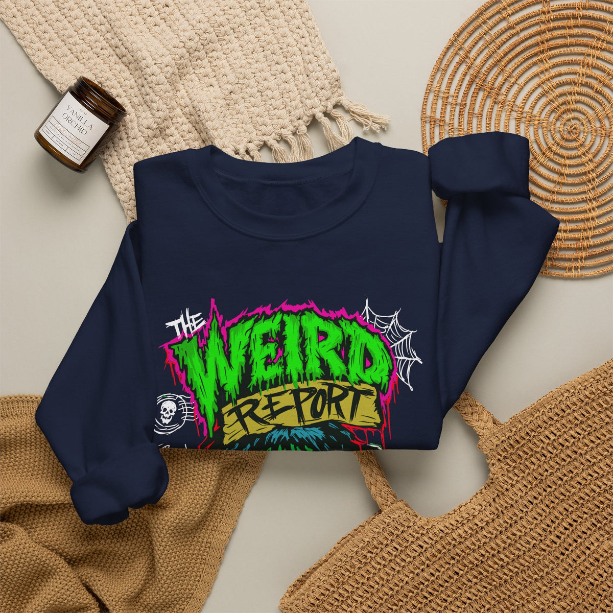 Weird Report Monster Crewneck Sweatshirt
