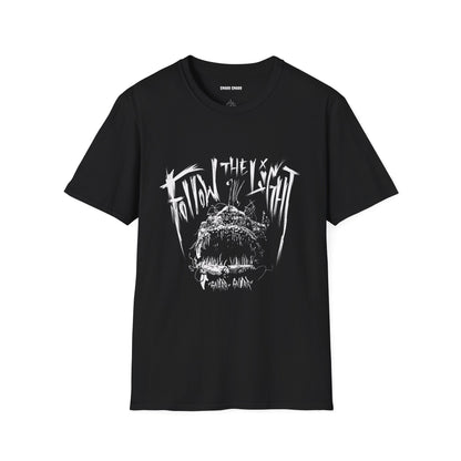 'Follow the Light' - Gothic Graphic T-Shirt