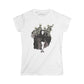 Matanme Porque Me Muero Fun Halloween Women's Softstyle Tee, Skeleton Band Shirt, Music Lover Gift, Spooky Season Tee, Unique Graphic T-Shirt