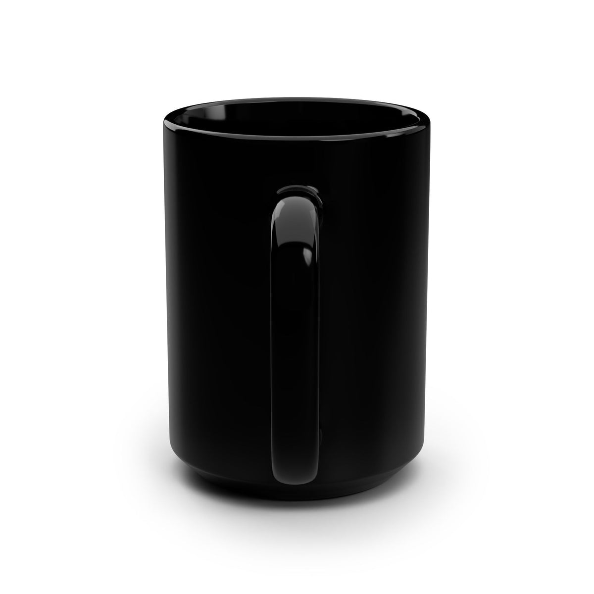 Weirdo Ghost Black Mug — 15oz Goth Coffee Cup