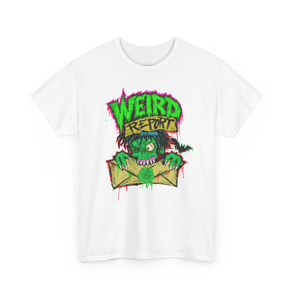 Weird Return Monster T-Shirt — Retro Horror Mailroom Graphic Tee