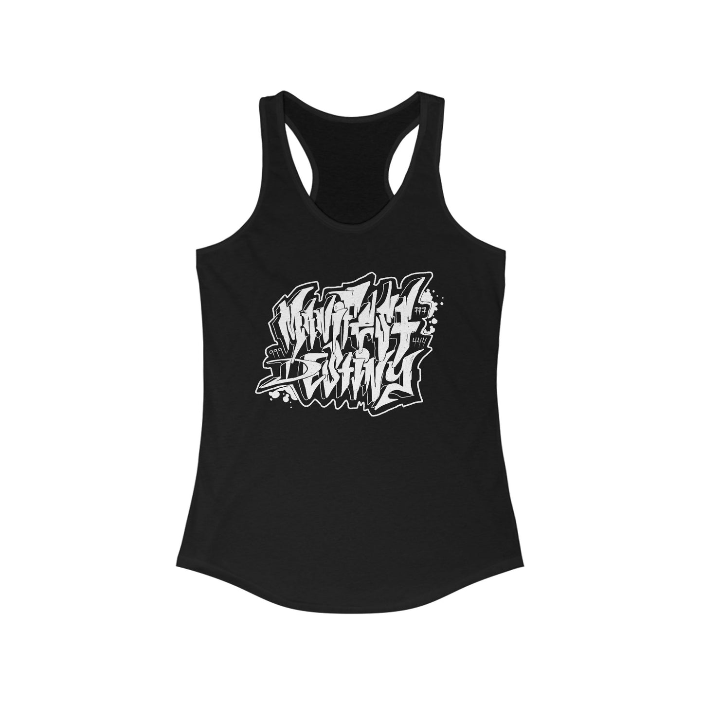 MANIFEST DESTINY Women's Racerback Tank Top