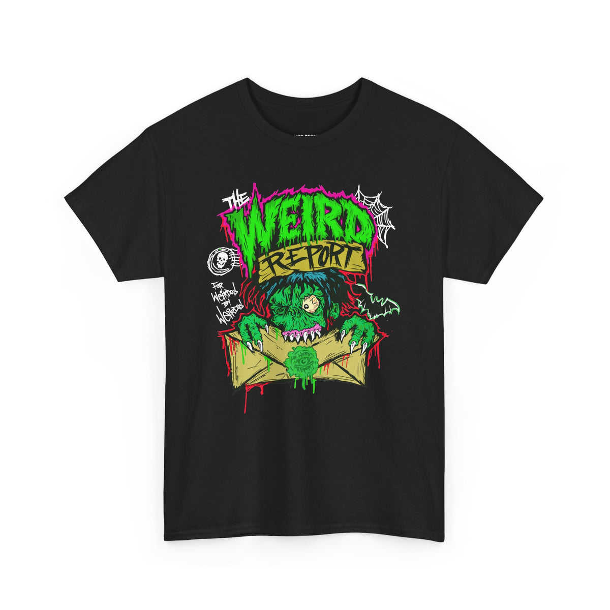 Weird Return Monster T-Shirt — Retro Horror Mailroom Graphic Tee
